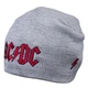 Шапка з вишивкою AC/DC (logo), сіра - изображение 3