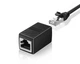 Соединитель витой пары LAN RJ-45 Ethernet (гнездо - гнездо), черный - изображение 3