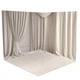 Виниловый угловой фотофон 140x140см, Frontlit 450 г/м2 №58385 - изображение 2