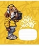 Комплект 5 шт учнівських зошитів Stey Strong . Зошит Школярик 18 арк. у клітинку 3308 018-3308K 4820006472429 - изображение 4