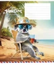 Комплект 5 шт. учнівських зошитів Cool vacation. Зошит Школярик 12 арк. у лінію 3318 012-3318L 4820006470449 - изображение 6
