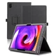 Чехол - книжка Textile Leather Case with Stand для Blackview Oscal Pad 15, Black - изображение 1
