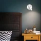 Біле приліжкове бра LED (920-V40L35A WH) - зображення 4