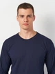 Лонгслив мужской Fruit of the Loom Valueweight Long Sleeve 0610380AZ 2XL Темно-синий (Tr2000000016719_5000000088857) - изображение 4