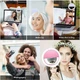 Світлодіодна лампа кільце для селфі для смартфону Selfie Ring Light на акумуляторі - зображення 5