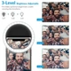 Світлодіодна лампа кільце для селфі для смартфону Selfie Ring Light на акумуляторі - зображення 6