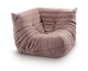 Кутовий модульний диван Fluffy Bag Mia Dream 320х190 см з підвищеною спинкою Бежевий - зображення 4