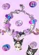 Детский набор Kuromi Style Braclet Kit для создания шарм-браслетов и подвесок из 72 предметов в подарочном боксе, браслеты с шармами, Panalisa (87716357) - изображение 4
