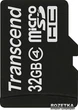 Карта памяти Transcend microSDHC 32GB Class 4 (TS32GUSDC4) - изображение 1
