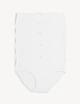 Набір жіночих бавовняних трусиків Marks&Spencer міді High rise shorts 18(46) 5 шт білий - зображення 1