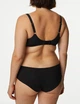 Набор хлопковых трусиков Marks&Spencer шорты Low rise shorts 16(44) 5 шт черный 0017 - изображение 4