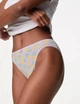 Набір жіночих бавовняних трусиків Marks&Spencer модель High legs 10(38) 5 шт різнобарвний 0012 - зображення 3