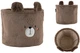 Кошик для зберігання Kite Sweet Bear 30х25 см плюшевий Коричневий (K24-3100M-3) - зображення 1