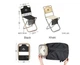 Стул складной со спинкой Naturehike MZ01 black NH18M001-Z - изображение 3