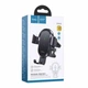 Автодержатель с Беспроводной Зарядкой Hoco CA105 TurboCharge 15W Black - изображение 2