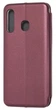 Чохол книжка для Samsung Galaxy M20 (M205) магніт book бордовий - зображення 4