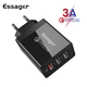 Зарядное устройство Quick Charge 3.0 ESSAGER USB 30Вт - изображение 1
