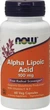 Альфа-ліпоєва кислота NOW Alpha Lipoic Acid 100 мг 60 капс - зображення 1