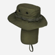 Тактична панама чоловіча MIL-TEC British Boonie Hat with Neck Flap R/S"12326101 S [182] Olive (4046872385599) - зображення 5