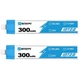 Акумулятор 2 штуки BT2.0 300 mAh 1S 30C для квадрокоптера BetaFPV Meteor65 Pro - зображення 1