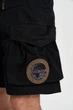 Чорні карго шорти "Crew chief" Aeronautica Militare 6522 48 - зображення 3