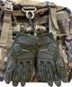 Тактические перчатки Kombat Alpha Tactical Gloves Оливковые S (kb-atg-olgr-s) - изображение 6