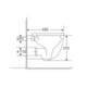 Унитаз подвесной Mixxus Premium Ellipse-0302-T3 495x360x370mm система смыва Tornado 3.0 (MP6462) - изображение 3