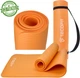 Коврик для йоги и фитнеса TECOFIT NBR 183x61x1 см Оранжевый (TOP20106462/5) + чехол-сумка в подарок + чехол-сумка в подарок - изображение 4