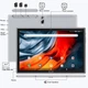 Планшет 10" ‎Feonal K118 4/64Gb 4G 2-SIM 8 ядер Android 11 6000 mAh Grey - изображение 4