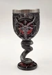 Кубок бокал череп Baphomet с рогами пентаграмма 180 мл - изображение 2