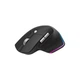 Миша ігрова MARVO G803W бездротова RGB BT/2.4G Black 4000 DPI акумуляторна чорна - зображення 5
