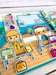 Альбом игра на липучках Тока Бока Школа "Back To School" - изображение 3