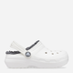 Chodaki chłopięce ocieplane Crocs Classic Lined Clog Kids 207010-10M 36-37 Białe (191448702356) - obraz 1