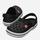 Дитячі крокси для хлопчика Crocs Crocband Kids Clog 207006-001 28-29 Чорні (191448739031) - зображення 3