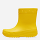 Жіночі гумові чоботи низькі Crocs Classic Rain Boot 208363-75Y 39-40 Жовті (196265280667) - зображення 3