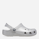 Chodaki dziecięce dla dziewczynki Crocs Classic Glitter Kids Clog T 206992-0IC 24-25 Srebrne (196265550463) - obraz 1