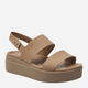 Sandały damskie na platformie Crocs Brooklyn Low Wedge W 206453-2EL 39-40 Beżowe (196265590896) - obraz 2