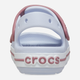 Дитячі сандалії для дівчинки Crocs Crocband Cruiser Sandal T Kids 209424-5AH 24-25 Бузкові (196265604685) - зображення 5