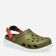 Жіночі крокси Crocs Duet Max II Clog 208776-3UA 37-38 Хакі (196265720675) - зображення 2