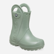 Kalosze chłopięce Crocs Handle Rain Boot Kids 12803-308 30-31 Seledynowe (196265744503) - obraz 2