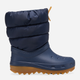 Śniegowce młodzieżowe chłopięce ocieplane Crocs Classic Neo Puff Boot K 207684-4PQ 36-37 Granatowe (196265749614) - obraz 1