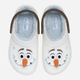 Дитячі крокси утеплені для дівчинки Crocs Classic Frozen Olaf Clog Kids 210234-90H 32-33 Білі (196265808014) - зображення 4