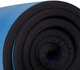 Коврик для йоги и фитнеса TECOFIT NBR с отделкой края тканью 183x61x1 см Blue-Black + чехол-сумка в подарок (TOP18124795/1) - изображение 10