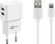 Зарядний пристрій Goobay USB-C Charger Set 12 W White (4040849449871) - зображення 1