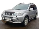 Передній захист ST007 (нерж) для Nissan X-trail T30 2002-2007 рр - зображення 1