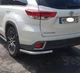 Задні куточки (2 шт., нерж) для Toyota Highlander 2013-2019 рр - зображення 2