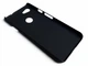Защитный чехол-панель Black Matte для Google Pixel 3a тонкий, черный, матовый, высококачественный пластик - изображение 7