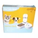 Кормушка для котов и собак RIAS Pet Love Bowl с поилкой White (3_05207) - изображение 6