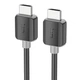 Кабель HOCO US08 HDTV2.0 4K HD HDMI to HDMI data cable 2m Black (6931474799395) - изображение 1