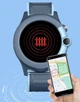 Детские умные смарт часы-телефон Lemfo D36 с SIM картой 4G, GPS трекером, прослушкой и кнопкой SOS Синий - изображение 8